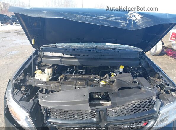 3C4PDCBBXKT871335 2019 DODGE JOURNEY Black Вид ззаду