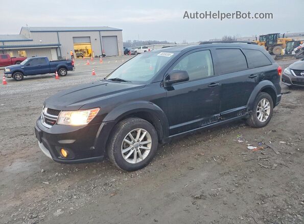 3C4PDCBG2HT519113 2017 DODGE JOURNEY Black Передня ліва чверть