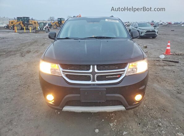 3C4PDCBG2HT519113 2017 DODGE JOURNEY Black Вид спереду