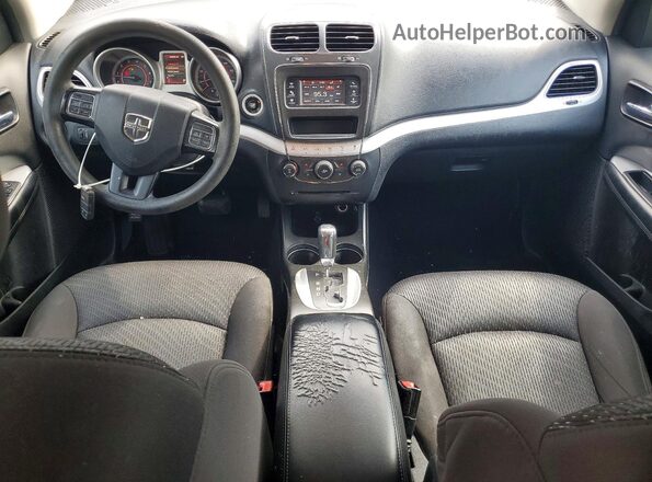 3C4PDCBG2HT533349 2017 DODGE JOURNEY Black Вид панелі приладів
