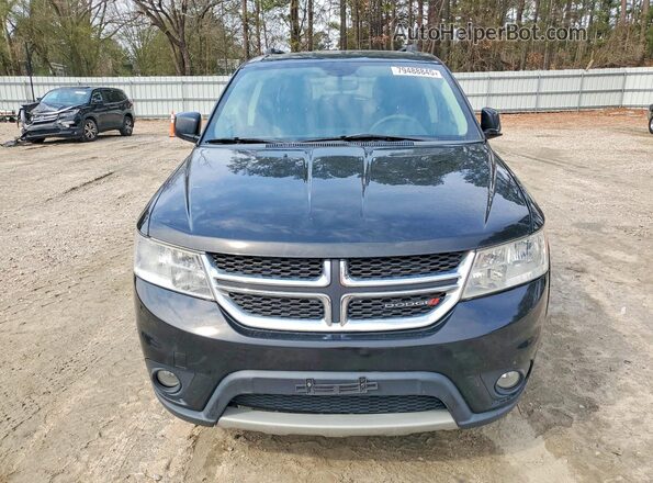 3C4PDCBG2HT533349 2017 DODGE JOURNEY Black Вид спереду