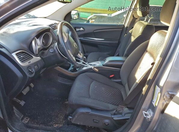 3C4PDCBG5HT503942 2017 DODGE JOURNEY Silver Vista interior delantera