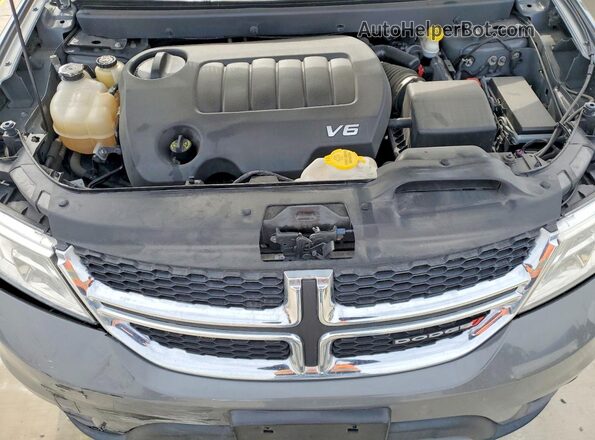3C4PDCBG7KT774279 2019 DODGE JOURNEY Gray Rear interior view