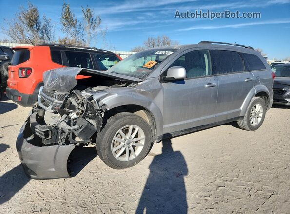 3C4PDCBG8HT571538 2017 DODGE JOURNEY Gray Передня ліва чверть