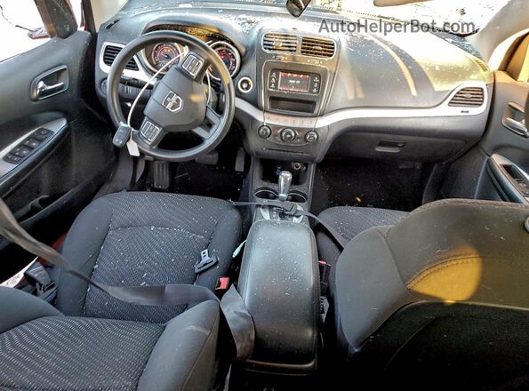 3C4PDCBGXHT510045 2017 DODGE JOURNEY Red წინა პანელის ხედი