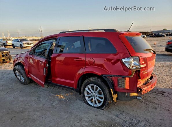 3C4PDCBGXHT510045 2017 DODGE JOURNEY Red უკანა მარცხენა