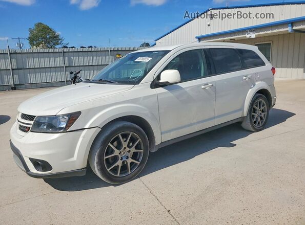 3C4PDCEG0KT717157 2019 DODGE JOURNEY White Առջևի ձախ երեք քառորդ տեսարան