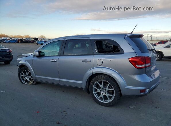 3C4PDCEG5JT363067 2018 DODGE JOURNEY Серебряный Задняя левая четверть
