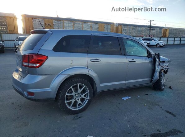 3C4PDCEG5JT363067 2018 DODGE JOURNEY Серебряный Задняя правая четверть
