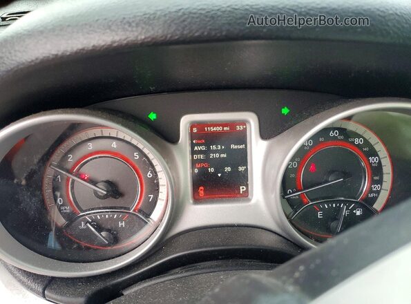 3C4PDCEGXKT746326 2019 DODGE JOURNEY Gray Вид щитка приладів