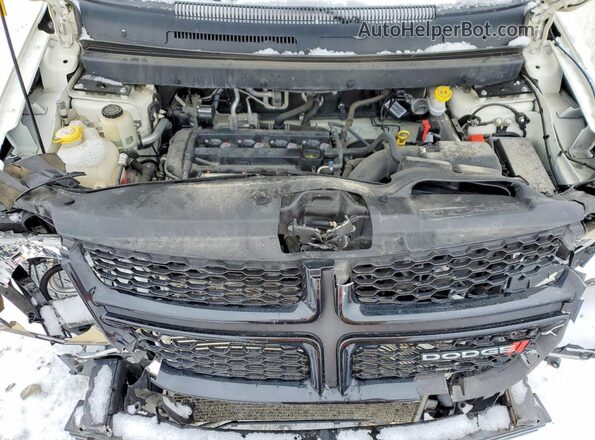 3C4PDCGB5KT863992 2019 DODGE JOURNEY White Widok komory silnika