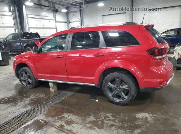 3C4PDCGG0KT858016 2019 DODGE JOURNEY Red Задня ліва чверть