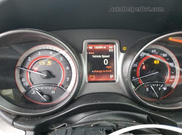 3C4PDCGG0KT858016 2019 DODGE JOURNEY Red Вид щитка приладів
