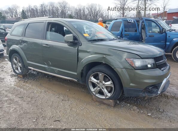 3C4PDCGG4GT207138 2016 DODGE JOURNEY Зеленый Передняя правая четверть