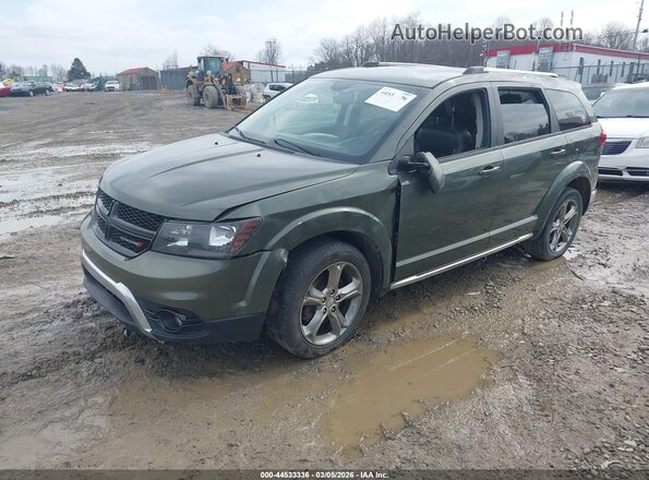 3C4PDCGG4GT207138 2016 DODGE JOURNEY Зеленый Передняя левая четверть