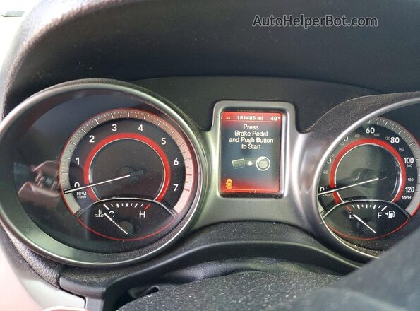 3C4PDCGG5KT717006 2019 DODGE JOURNEY Серый Вид щитка приборов