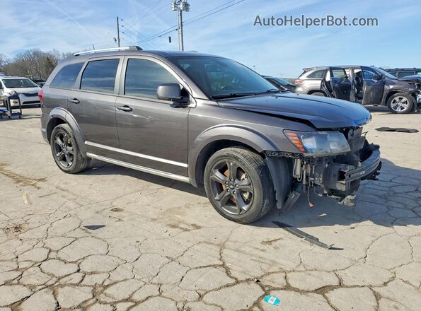 3C4PDCGG5KT717006 2019 DODGE JOURNEY Серый Передняя правая четверть