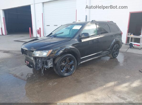 3C4PDCGGXKT686707 2019 DODGE JOURNEY Black წინა მარცხენა ხედი სამი მეოთხედიდან