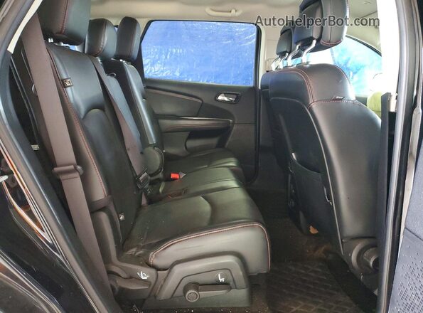3C4PDDEG3KT784633 2019 DODGE JOURNEY Black Rear interior view
