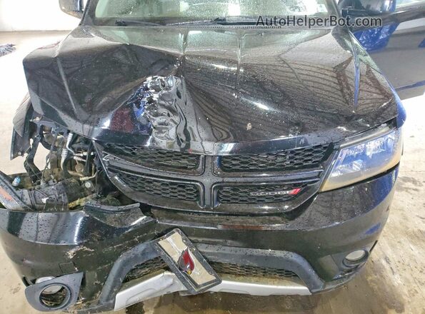 3C4PDDEG3KT784633 2019 DODGE JOURNEY Black Engine compartment view