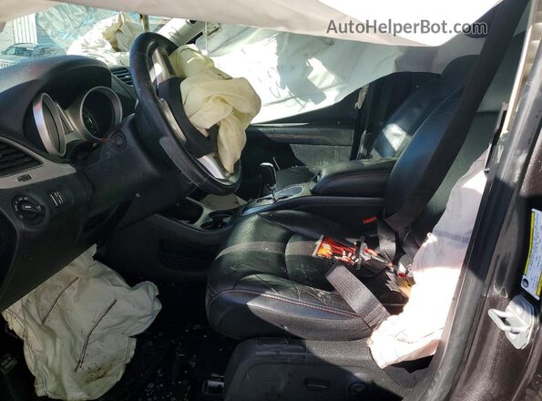 3C4PDDEG3KT821731 2019 DODGE JOURNEY Gray Widok wnętrza z przodu