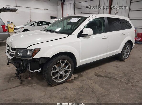 3C4PDDEG4JT141772 2018 DODGE JOURNEY Белый Передняя левая четверть
