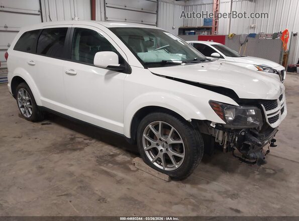 3C4PDDEG4JT141772 2018 DODGE JOURNEY Белый Передняя правая четверть