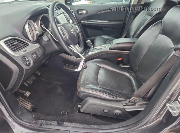 3C4PDDEG4KT751642 2019 DODGE JOURNEY Gray Front interior view