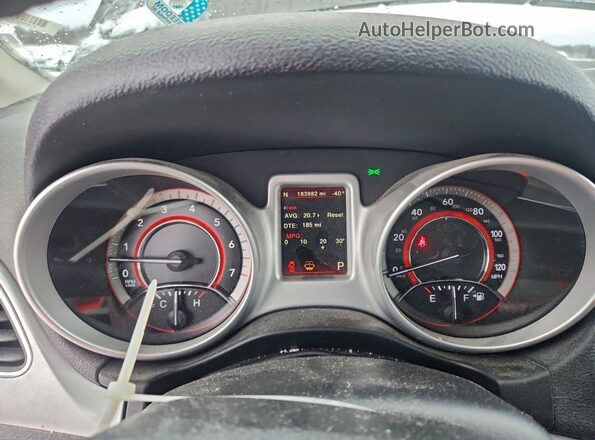 3C4PDDEG4KT751642 2019 DODGE JOURNEY Gray Instrument cluster view