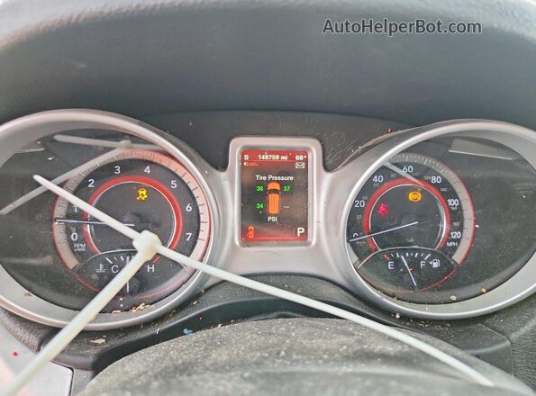3C4PDDEG9KT681622 2019 DODGE JOURNEY Серый Вид щитка приборов