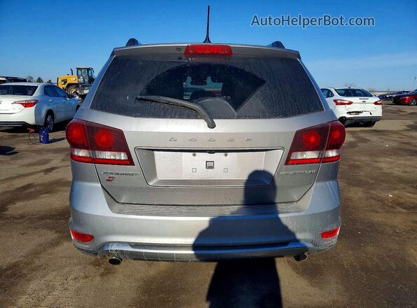 3C4PDDGG1JT386574 2018 DODGE JOURNEY Серебряный Вид сзади
