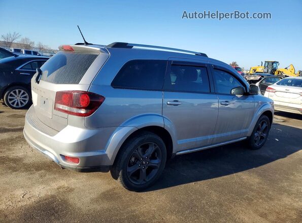 3C4PDDGG1JT386574 2018 DODGE JOURNEY Серебряный Задняя правая четверть