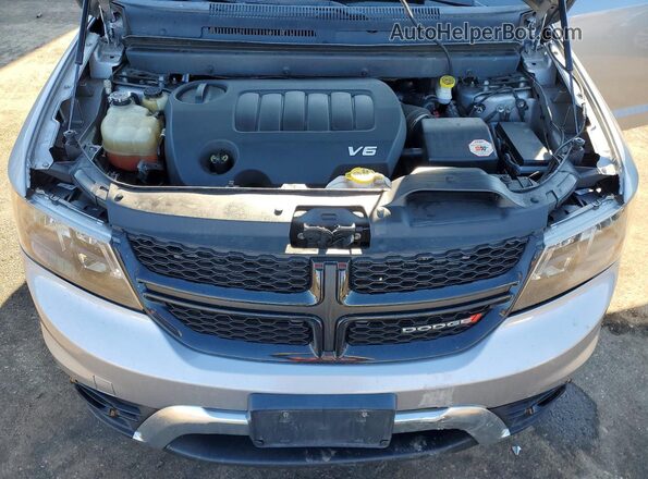 3C4PDDGG1JT386574 2018 DODGE JOURNEY Серебряный Вид подкапотного пространства