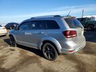 2018 Dodge Journey Crossroad Серебряный vin: 3C4PDDGG1JT386574