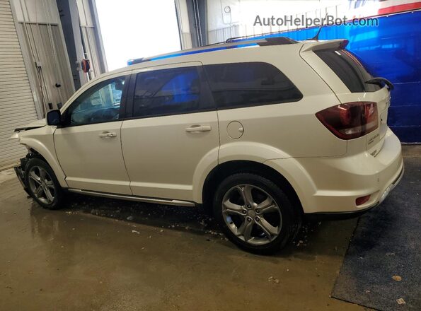 3C4PDDGG4HT548434 2017 DODGE JOURNEY White Rear left