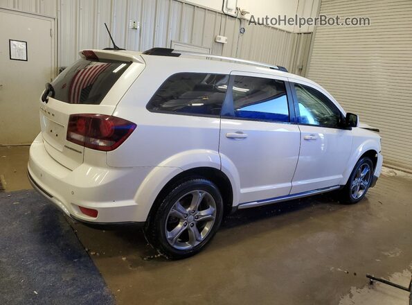 3C4PDDGG4HT548434 2017 DODGE JOURNEY White Rear right