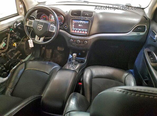 3C4PDDGG4HT557621 2017 DODGE JOURNEY White Vista del salpicadero