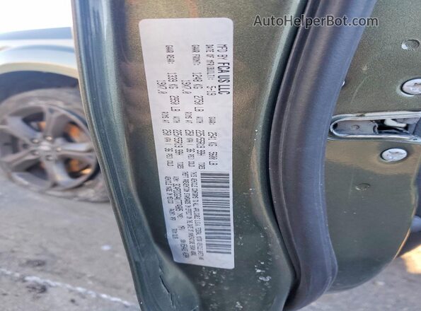 3C4PDDGG4KT774805 2019 DODGE JOURNEY Green VIN sticker view