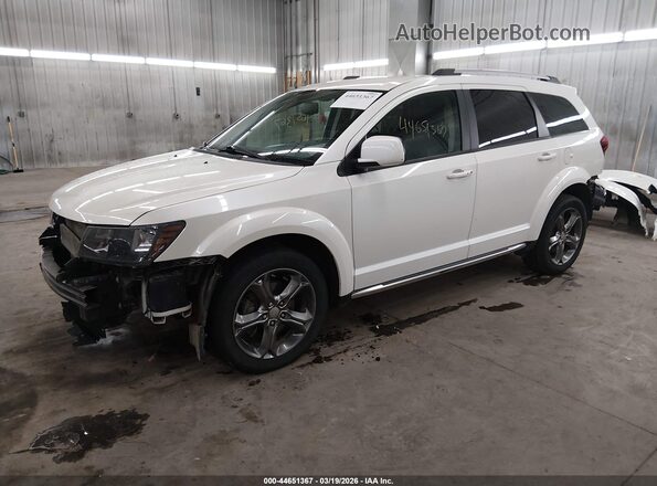 3C4PDDGG5GT108737 2016 DODGE JOURNEY Белый Передняя левая четверть