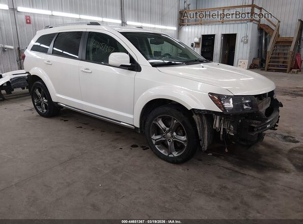 3C4PDDGG5GT108737 2016 DODGE JOURNEY Белый Передняя правая четверть