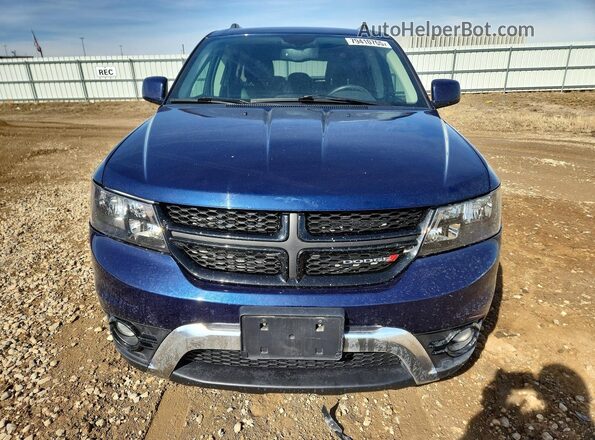3C4PDDGG6JT278404 2018 DODGE JOURNEY Blue Вид спереду