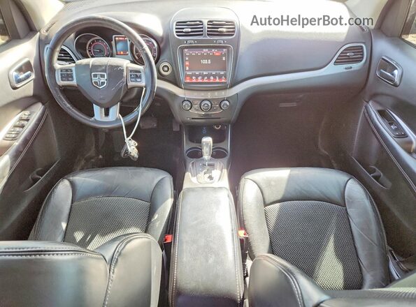 3C4PDDGG6JT278404 2018 DODGE JOURNEY Blue Вид панелі приладів