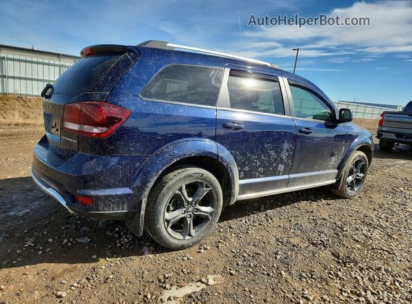 3C4PDDGG6JT278404 2018 DODGE JOURNEY Blue Задня права чверть