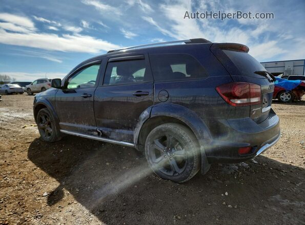 3C4PDDGG6JT278404 2018 DODGE JOURNEY Blue Задня ліва чверть