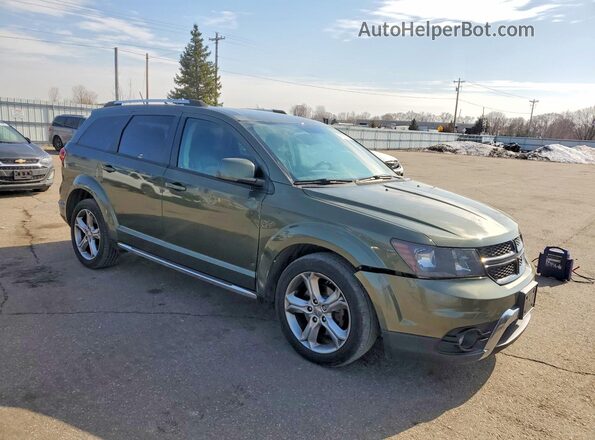 3C4PDDGG8HT513945 2017 DODGE JOURNEY Green წინა მარჯვენა