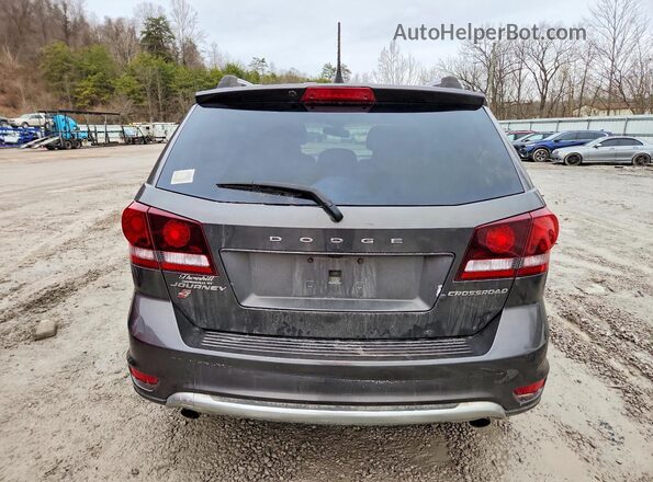 3C4PDDGG9KT810956 2019 DODGE JOURNEY Gray Вид ззаду