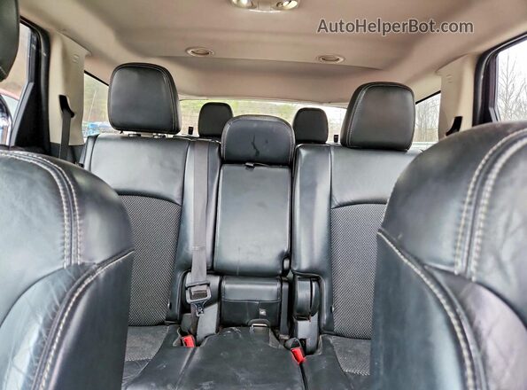 3C4PDDGG9KT810956 2019 DODGE JOURNEY Gray Вид задніх сидінь