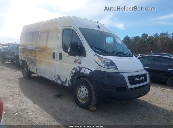 3C6LRVDG2NE125076 2022 RAM PROMASTER 2500 Белый Передняя правая четверть