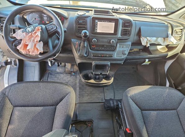 3C6LRVDG6SE521250 2025 RAM PROMASTER White Dashboard view