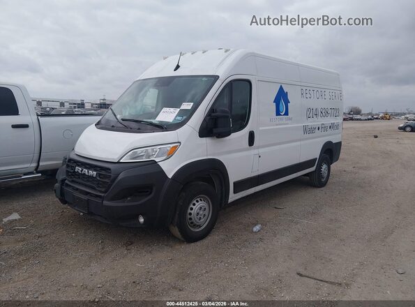 3C6LRVDG8SE521282 2025 RAM PROMASTER 2500 White Передня ліва чверть